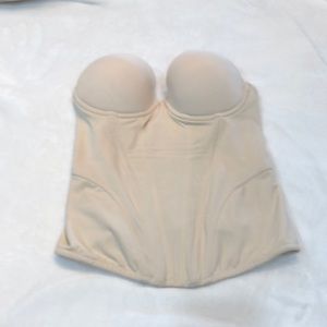 Bustier Corset Nude Padded